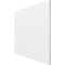 Ekena Millwork 11 3/4W x 11 3/4H x 3/8T PVC Hobby Board, Unfinished HBP12X12X375AUN - alternate 4